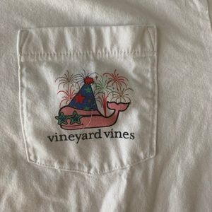 Vineyard Vines long sleeve New Years tee